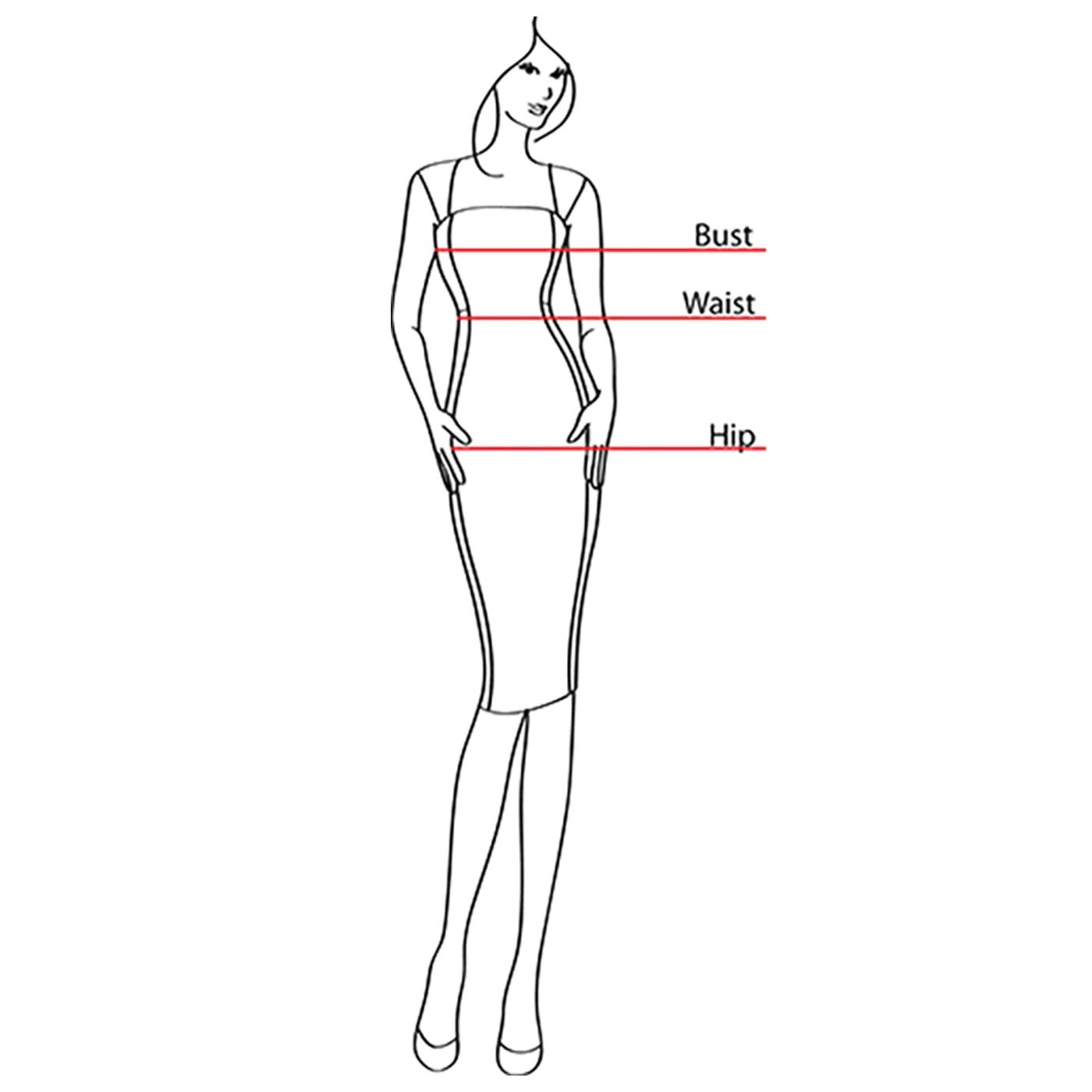 formal dress measurements Measuring Guide | Livingston Bridal & Events dress measurements template